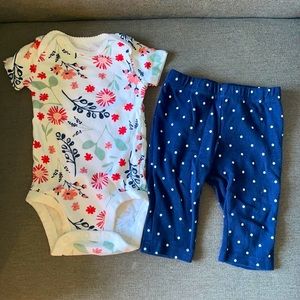 Two piece baby set